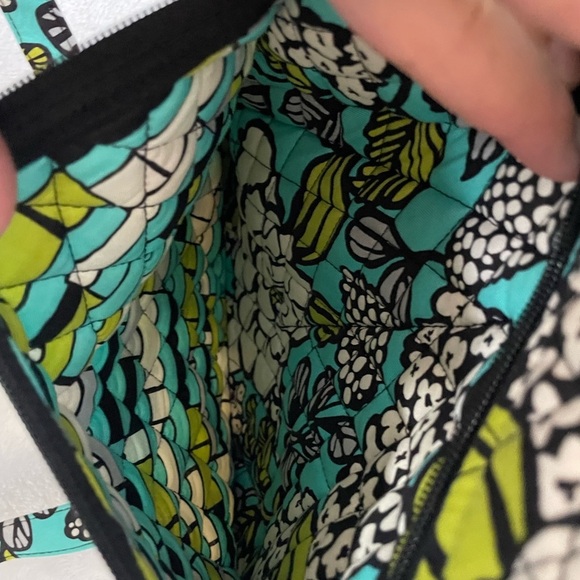 Vera Bradley Floral Backpack - Blue and Green 13x12 inches main image 8